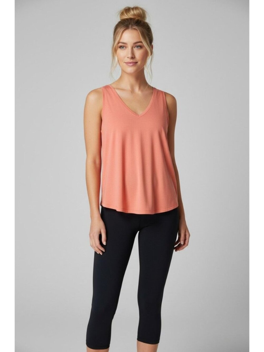 Sweaty Betty Wave Holistic Tank, Warm Pink, Size UK- M (US 8-10)